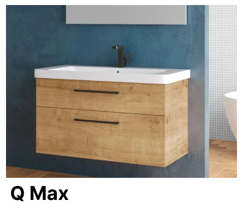 Koupelnové skříňky Dřevojas Q Max